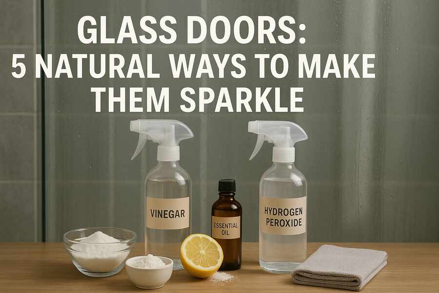 5 All-Natural Ways for Creating Clear Shower Glass Doors