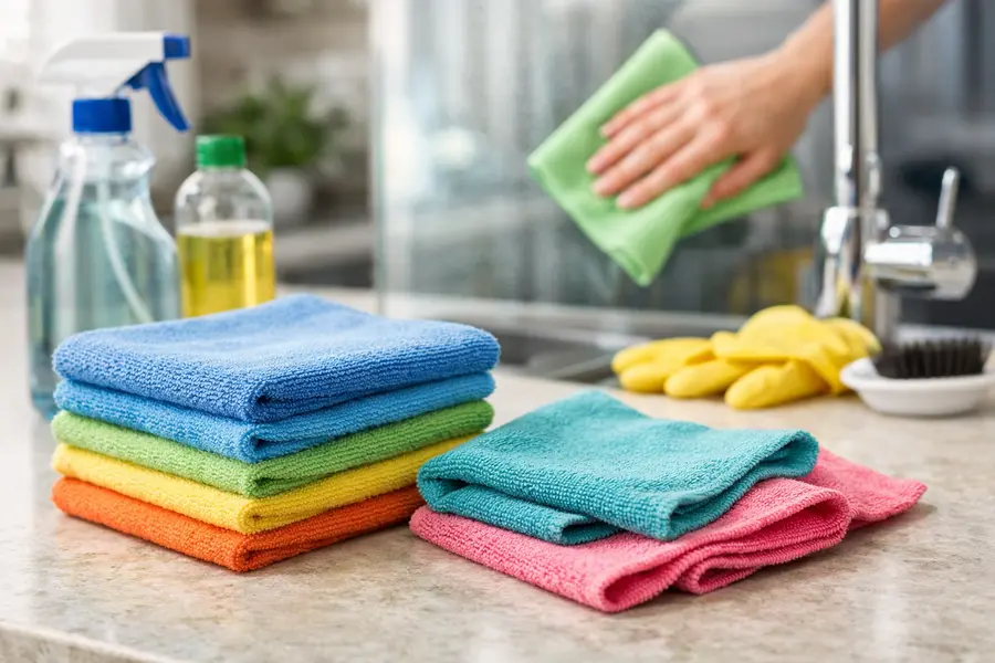 Why Microfiber Towels Are a Must for Effective Cleaning?