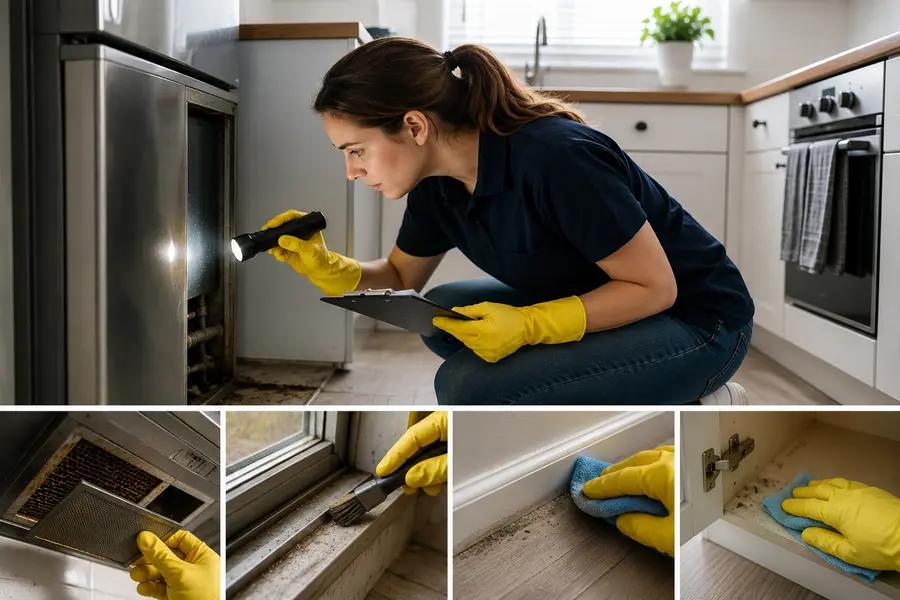 Hidden Areas Inspectors Check During Exit Cleaning
